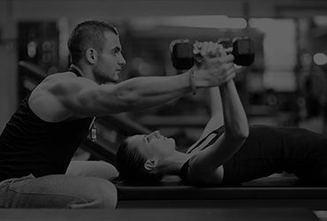 People Training in Gym People Training in Gym